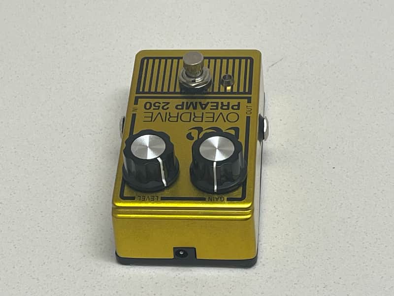 DOD Overdrive Preamp 250 Reissue 1995 - Present - Yellow | Reverb