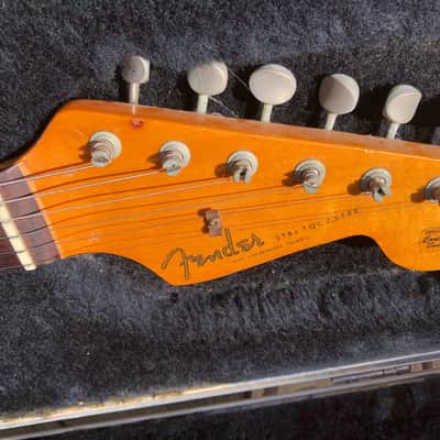 Fender Stratocaster American Vintage Re Issue (AVRI) 62' 1987 Olympic White image 7