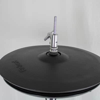 Roland VH-12 Electronic V Drum Hi Hat V-Cymbal VH12 plusGibraltar High Hat Stand image 3