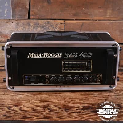 Mesa Boogie Bass 400 2-Channel 400-Watt Rackmount Bass Amp Head 1985 - 1989 - Black image 3