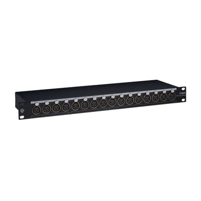 Black Lion Audio PBR XLR 16F DSub 16 Point Gold Plated XLR Female Patchbay w/ DSUB Outs image 2