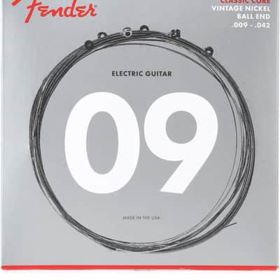 Fender 155L Classic Core Vintage Nickel Ball End Electric Guitar Strings - .009-.042 Light image 1