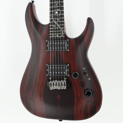 Schecter C-1 Exotic Ebony Guitar - Natural Satin image 3