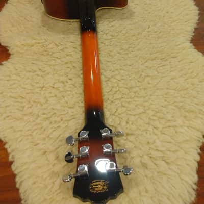 Washburn 2018 EA15ATB-A Mini-Jumbo Tobacco Burst Acoustic Electric w/Roadrunner HSC image 9