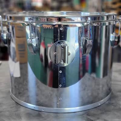Used Ludwig 14x10 Vintage Classic Maple Concert Tom Chrome Over Wood image 2