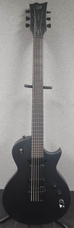 ESP LTD LEC1000 Baritone - Black Satin image 1