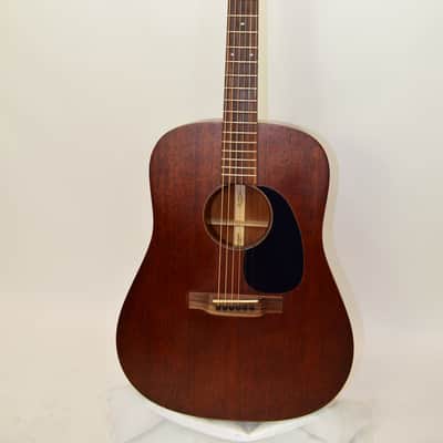 2021 Martin D-15M Mahogany Dreadnought Acoustic Guitar, Natural w/ Case image 2