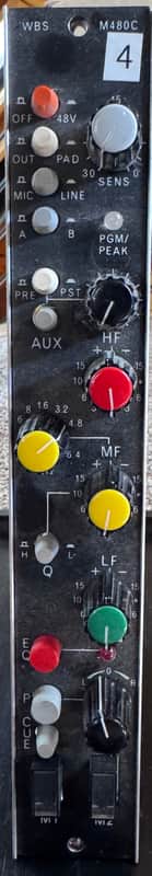 Ward Beck M480C Mic Pre / EQ Module (04 of 10) image 1