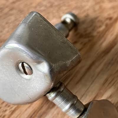 Single 1960s Burns Van Ghent Guitar Machine Head Tuner Bass side Eko Vox Gretsch image 5