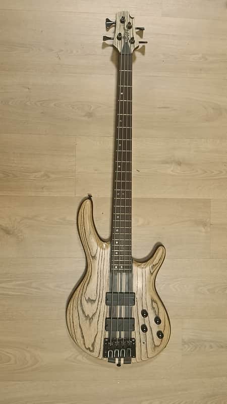 Cort Ultra Ash-4 ENB - Etched Natural Black image 1