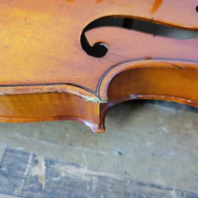 1966 Conrad U. Götz 3/4 Violin With Bow & OHSC image 13