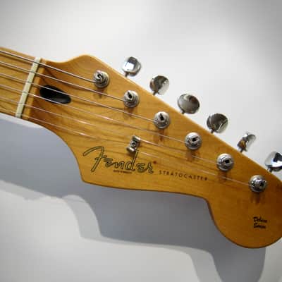 Immagine Fender Deluxe Powerhouse Stratocaster Guitar Dummy Coil Active Electronics Circa-2002-Black - 20