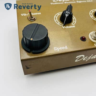 Fulltone Deja Vibe Gold top Edition Limited to 10 Guitar Effect Pedal Used image 4