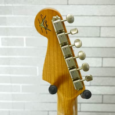 Fender Custom Shop 2025 LTD Roasted Dual-Mag II Stratocaster Relic - Aged Black image 16