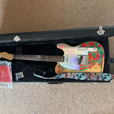 Fender Artist Series Jimmy Page Telecaster with Rosewood Fretboard 2019 - Natural with Dragon Graphic image 1