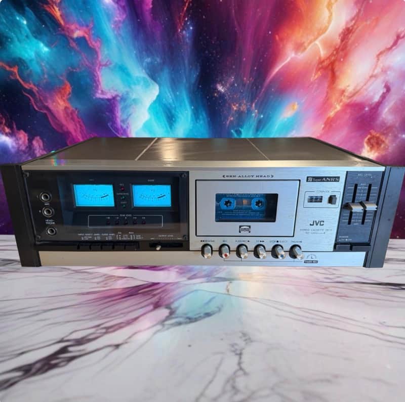 Vintage JVC KD-S200 MKII Cassette Deck VU Meters FULL FRESH SERVICE VERY RARE🔥 image 1