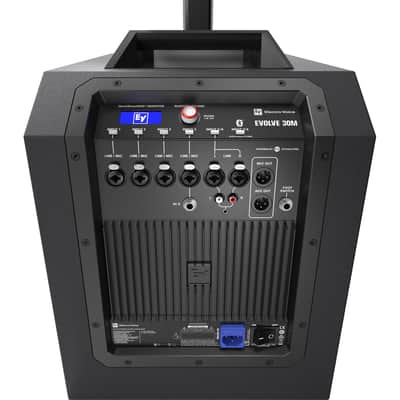 Electro-Voice EVOLVE 30M Portable 1000W Column Sound System with Mixer &amp; Bluetooth (Black) (B-Stock) image 4