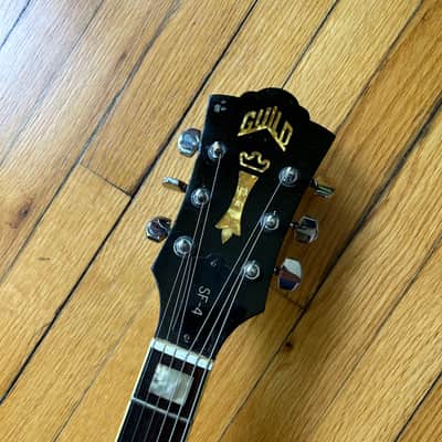 1979 Guild Starfire IV Left Handed Semi Hollow Electric Guitar image 3