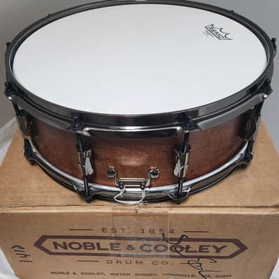 Noble & Cooley *Pre-Order* CD Maple Series 5x14" Maple Snare Drum in Honey Maple Matte & Black Hardware | Made in the USA | Custom/Special Order | Authorized Dealer image 5