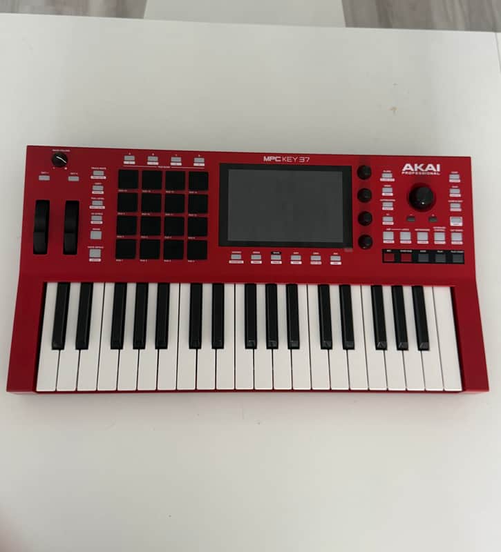 Akai MPC Key 37 Standalone Workstation Synthesizer 2024 - Present - Red image 1