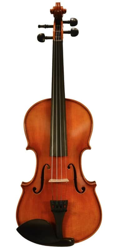 Sandner SV-309-1/4 Select Solid Spruce Top 1/4 Size Advanced Student Violin w/Hard Case & Bow image 1