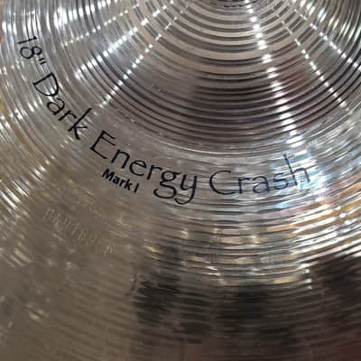 Paiste 18" Signature Dark Energy Mark I Crash Cymbal (Near Mint!) image 4