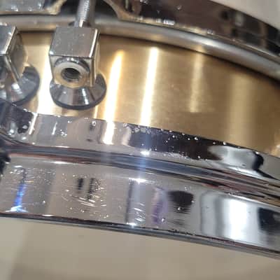 Tama PM-423 Power Metal Bell Brass 3.25x14" Piccolo Snare Drum 1988 - 1994 image 7