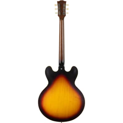 Gibson 1961 ES-335 Reissue Semi-Hollow Electric Guitar - Vintage Burst image 10