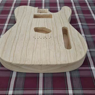 Woodtech Routing - Swamp Ash/Swamp Ash - Neck P-90 - Chambered Telecaster Body - Unfinished image 3