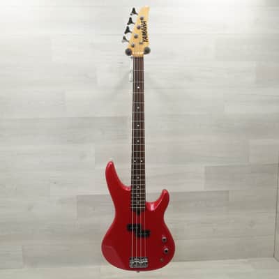 Used Yamaha RBX250 Bass Guitar Red image 2