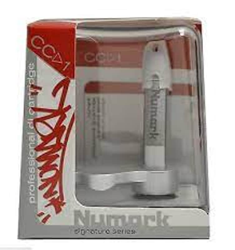 Numark CC-1 | Premium, DJ Cartridge (Headshell & Stylus) for Turntables (2-pack) Bundle image 1
