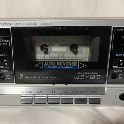 Realistic SCT-100 Stereo Dual Deck Cassette Player Recorder POWERS UP~PARTS ONLY image 5