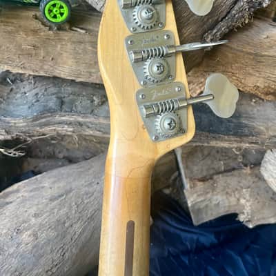 Vintage Fender Loaded Telecaster Bass Neck 1972 - Tuners & Tree image 9