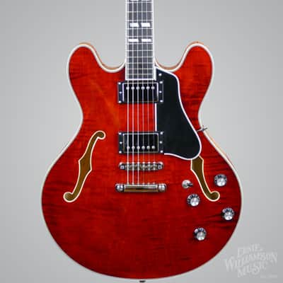 Eastman T486 Semi-Hollow Electric Guitar with Hardshell Case image 2