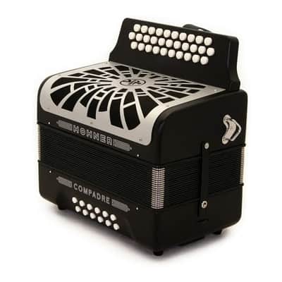 Hohner Compadre GCF Accordion with Gig Bag (Black) image 4