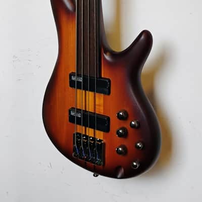 Ibanez SRF700-BBF Bass Workshop Fretless Soundgear - 2014 - Present - Brown Burst Flat image 13