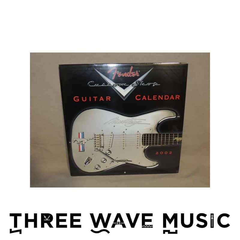 Fender Custom Shop Guitar Calendar 2002 (Never been opened) [Three