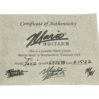 Mario Martin T-Jazz 2022 Firemist Silver w/ Birdseye Maple Neck & Novak Pups NEW (Authorized Dealer) image 10