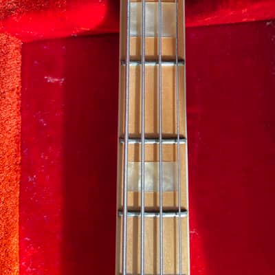 Vintage Fender Jazz Bass with Maple Fretboard 1976 - Natural image 5