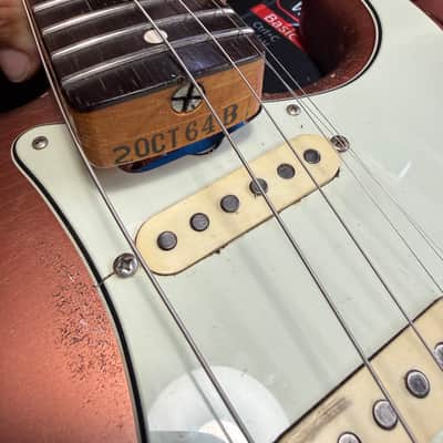 Fender Stratocaster 1964 - Burgundy Mist image 12