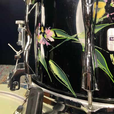 Yamaha - 8x14" SD980 Vintage MIJ Recording Custom, Hand-Painted Snare Drum, Immaculate! 1980s image 5