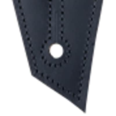 Genuine Jackson Logo Guitar Strap, Headstock Pattern, Black/Green image 6