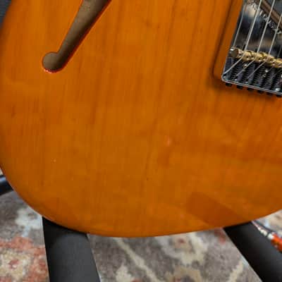 G&L Tribute Series ASAT Classic Bluesboy Semi-Hollow with Maple Fretboard 2026 - Clear Orange image 7