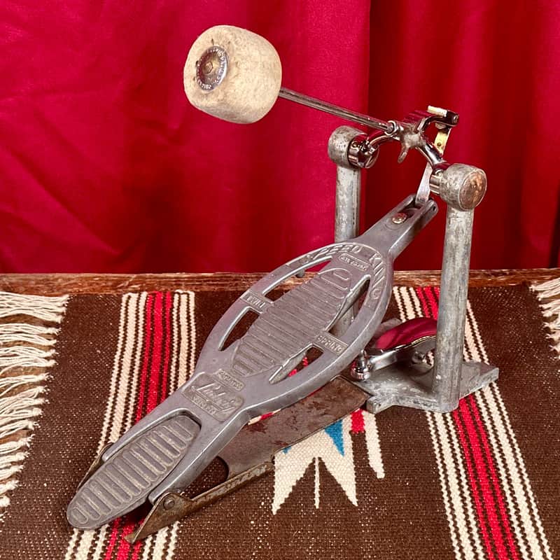 1960s Ludwig Speed King Twin Spring Bass Drum Pedal image 1