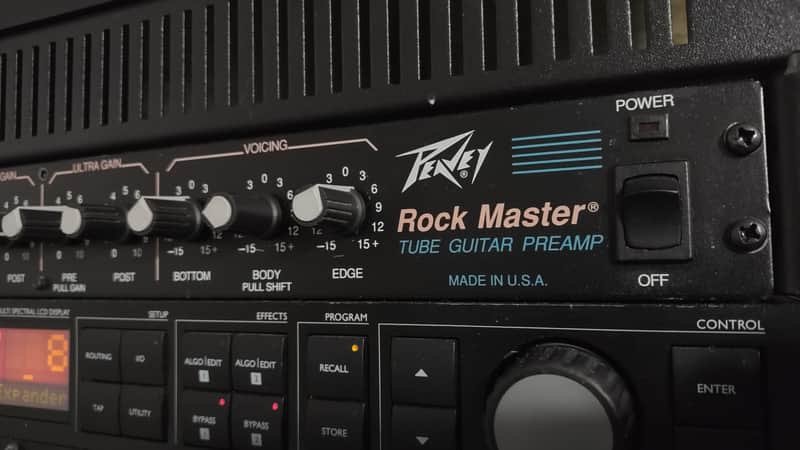 Peavey Rockmaster Tube Preamp Rack image 1