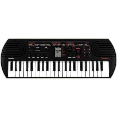 Casio SA-81 44-Key Mini Portable Keyboard - Regular Black