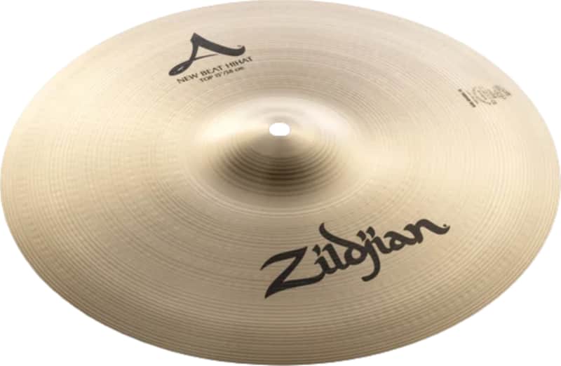 Zildjian A Zildjian New Beat Top Hi-Hat Cymbals, 15" image 1