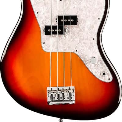 Fender Mark Hoppus Signature Jaguar Bass Limited Edition 4-String Bass Guitar, Rosewood Fingerboard, 3-Color Sunburst image 2