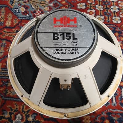 HH B15L 15" 8 ohm Speaker Made in England image 1