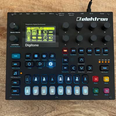 Elektron Digitone 8-Voice Digital Synthesizer 2017 - 2024 - Black